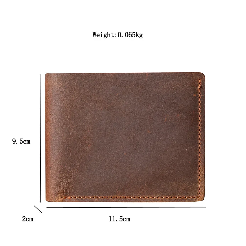 New Mens Genuine Leather RFID Blocking Bifold Long Wallet Card Holder