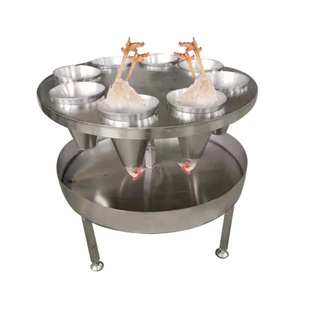 Small Capacity Chicken Slaughter With Boiler Chicken Meat Processing Scalder / Chicken Dressing Machine