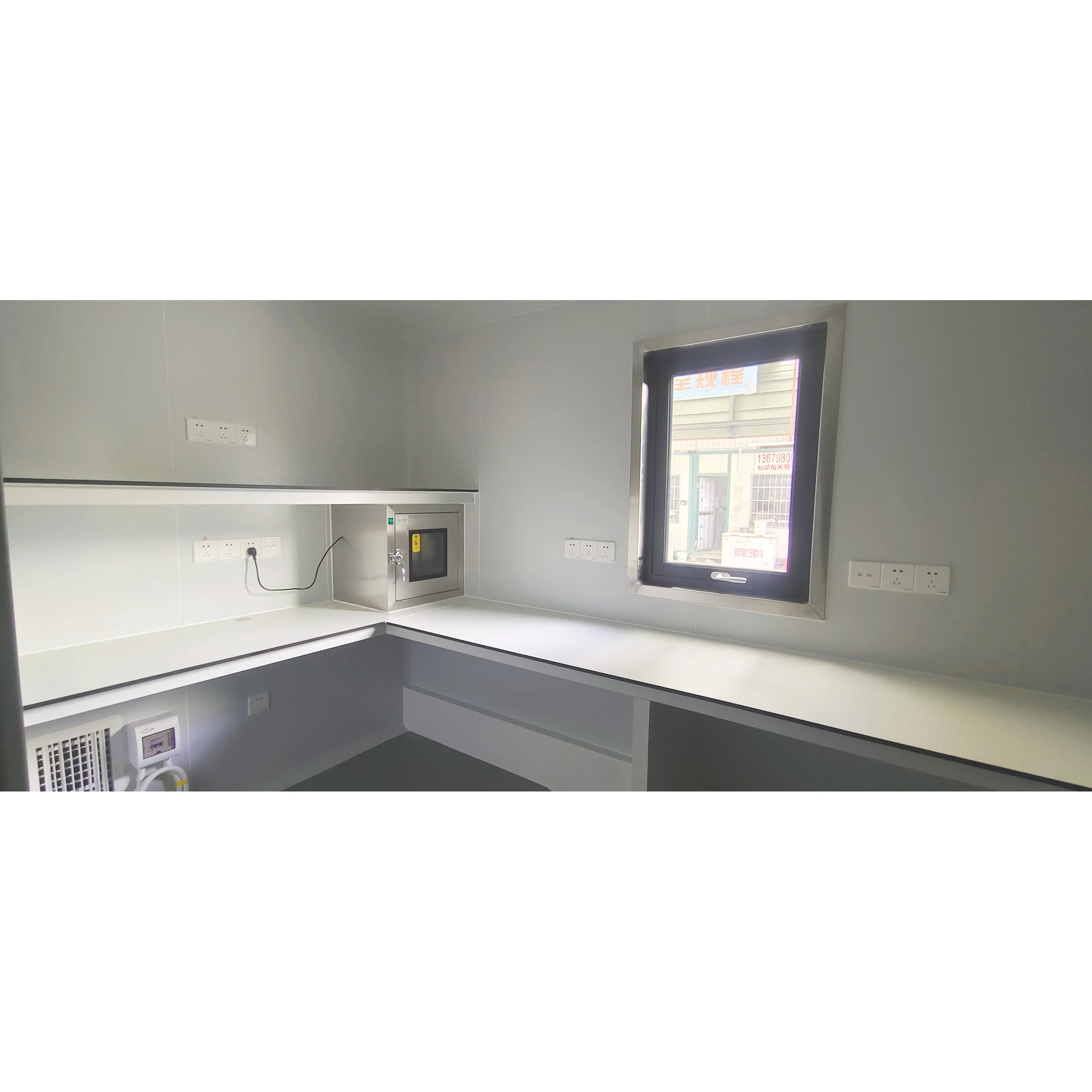 product huaao iso gmp dust free pvc wall panel modular clean room for laboratories and workshops ffu clean booth assembly with hard wall-21