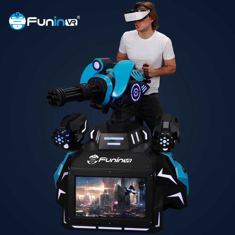 Virtual Reality Racing Car Simulator VR Ride Shoot 9D 360 Arcade Game SEE  VIDEO