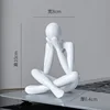 Figures abstraites d section blanche