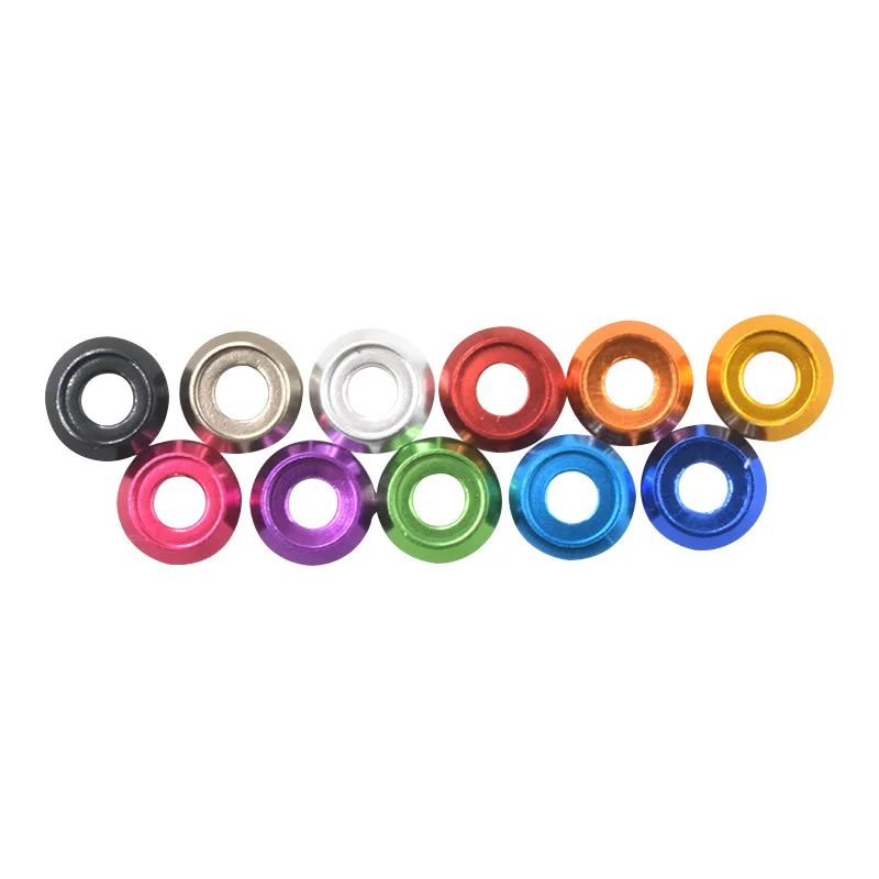 Oem Colorfully Aluminum Anodized Washer Jdm M6 Fender Washer With Screw ...