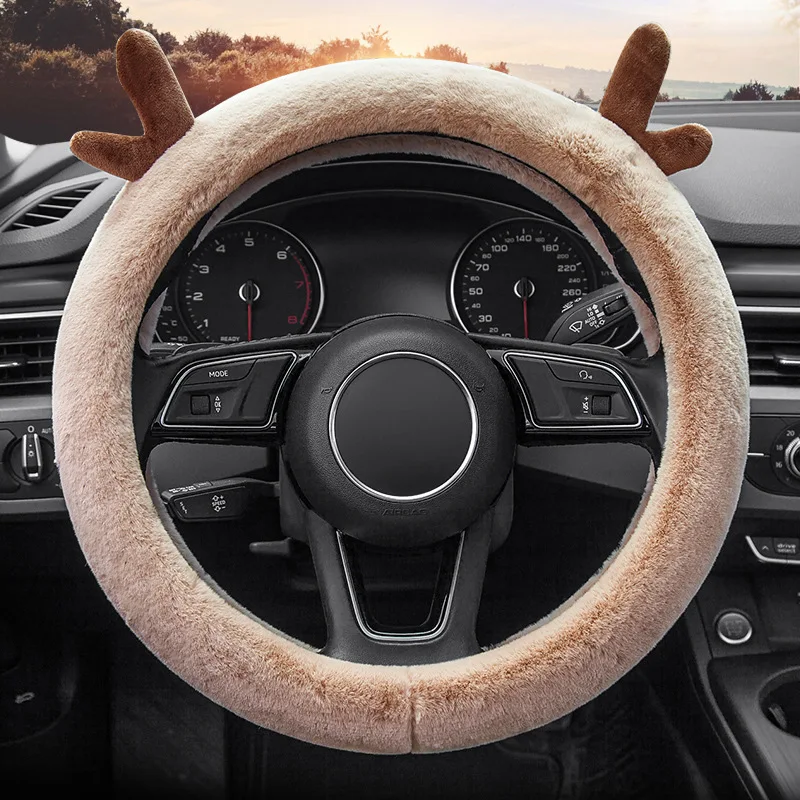 fashion universal furry thickened girl car