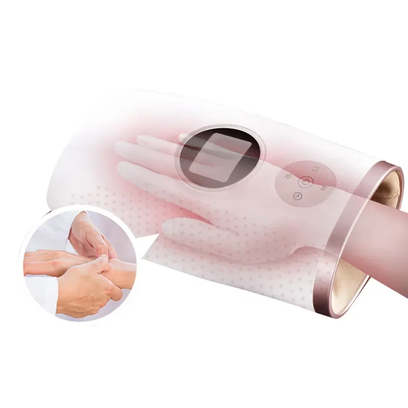 finger vibration machine LEADWORT Vibration Hand Massage Machine Finger And Palm Massager With  Heating