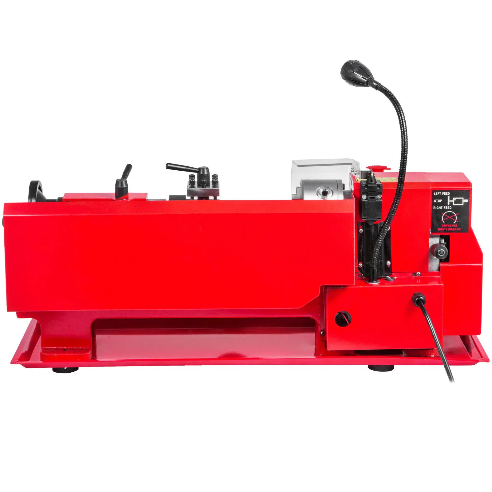 Small CNC Gunsmith Lathe Mini Manual Wood Bench Top Metal Machine CE 220V New Condition Horizontal Type Medium Duty Capacity