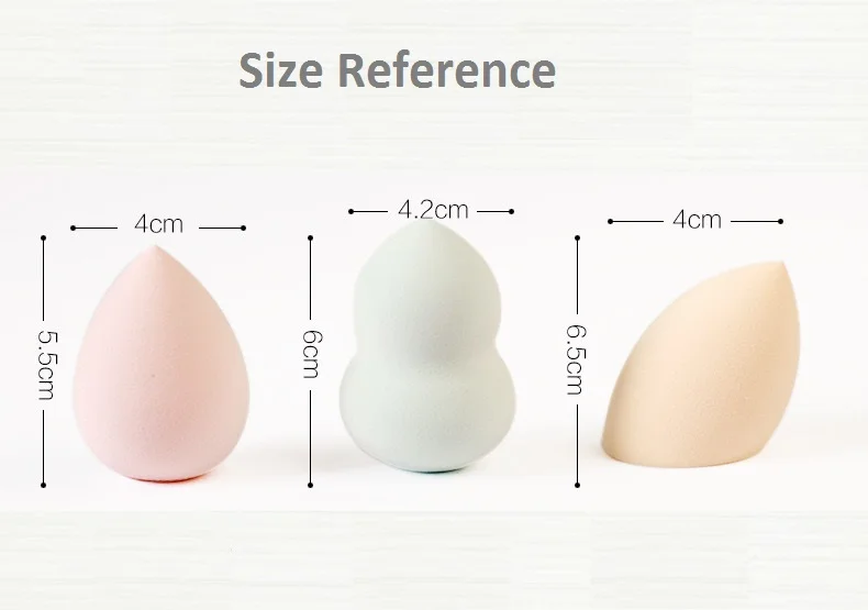 Капелькой слезинкой формы красоты фундамент велюр макияж губка для