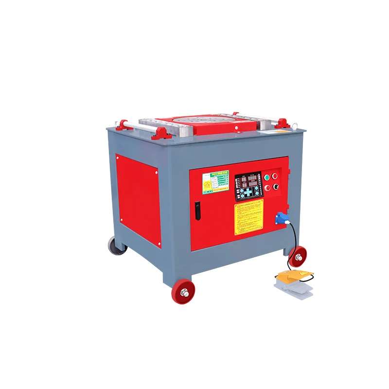 Cheap Price Cf32 Type Auto Rebar 18-40 mm Steel Bar Bending Machine \/ Spiral Square 4M Stirrup Rod Bender Dubai From China