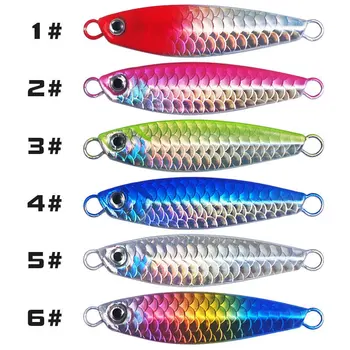 Custom ABS Falling Luya Bait Set Far-cast Fish Scale Pattern Sequin Cushion Bass Pencil Submerged Lure Fishing Gear – Pencil – view 4