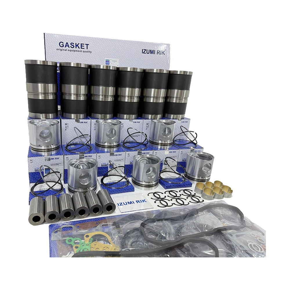 IZUMI RIK QS650, QSB102, QSB-173C, QSB5.9, QSB6.7 गास्किट किट के साथ ओवरहाल रिबिल्ड किट Cummins के लिए