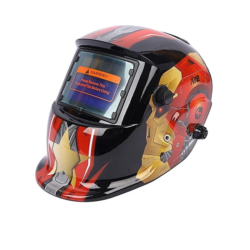 Customized Color Auto Darkening Welding Safety Heat-Resistant Helmet Welding Mask