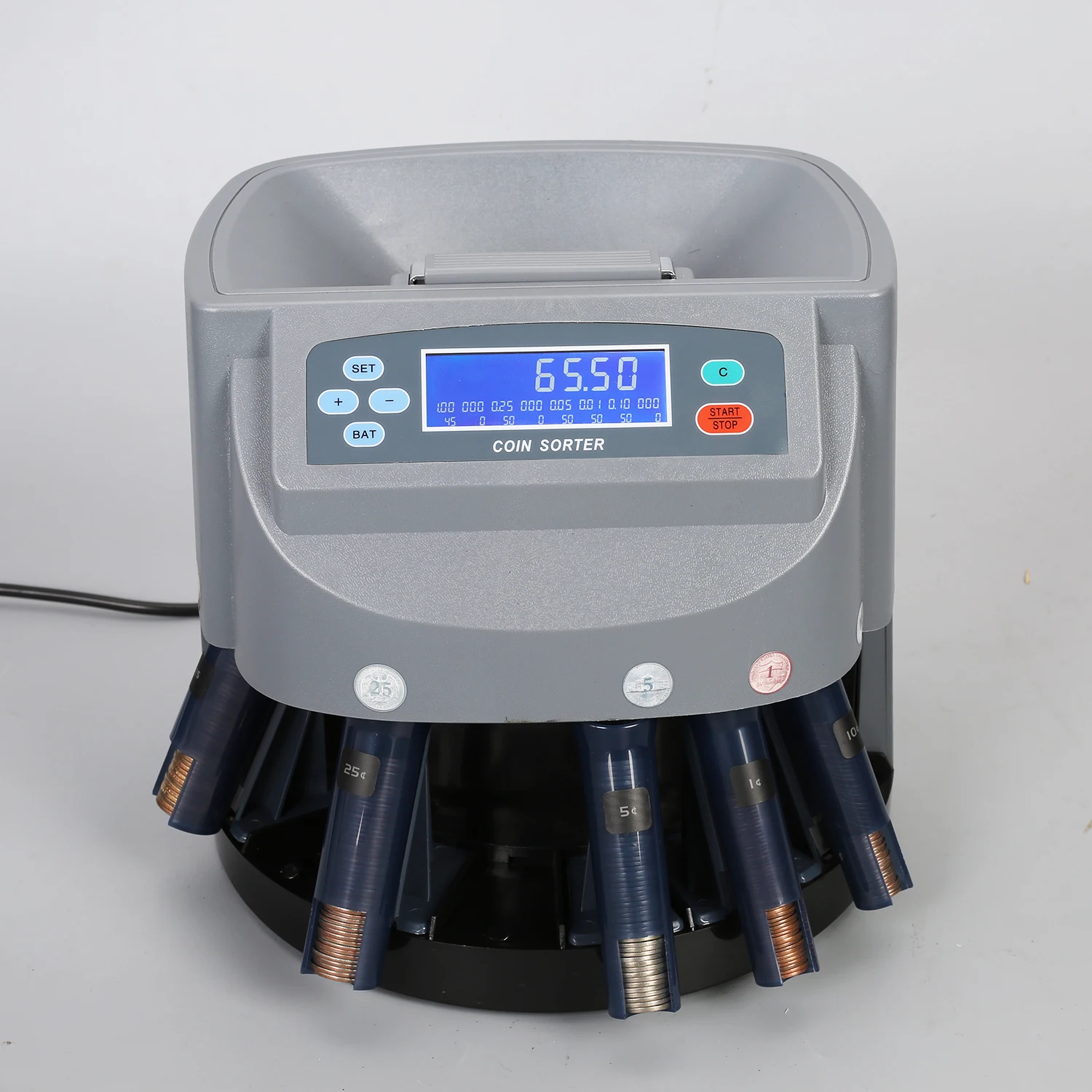 Efficient Coin Counting with the Automatic Digital Sorter