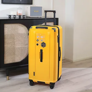 Custom Large PC Luggage Set Modern Minimalist Design  Unisex Travel Trolley SuitCase