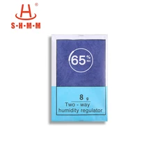 RH65% Two Way Natural Fiber Moisture Humidity Control Stabilizer Bag Pack Tablet 8g for Herbal Flower Medical Herb Weed Hemp