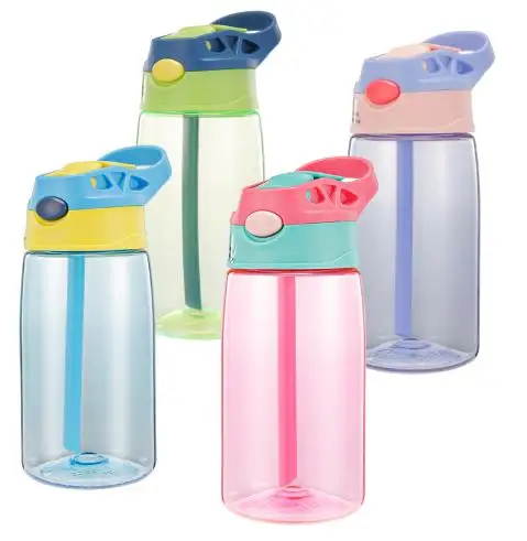 AOHEA Hot Sell Bottle for Kids Plastic Water Bottle Cute BPA Free drink Bottle Cartoon