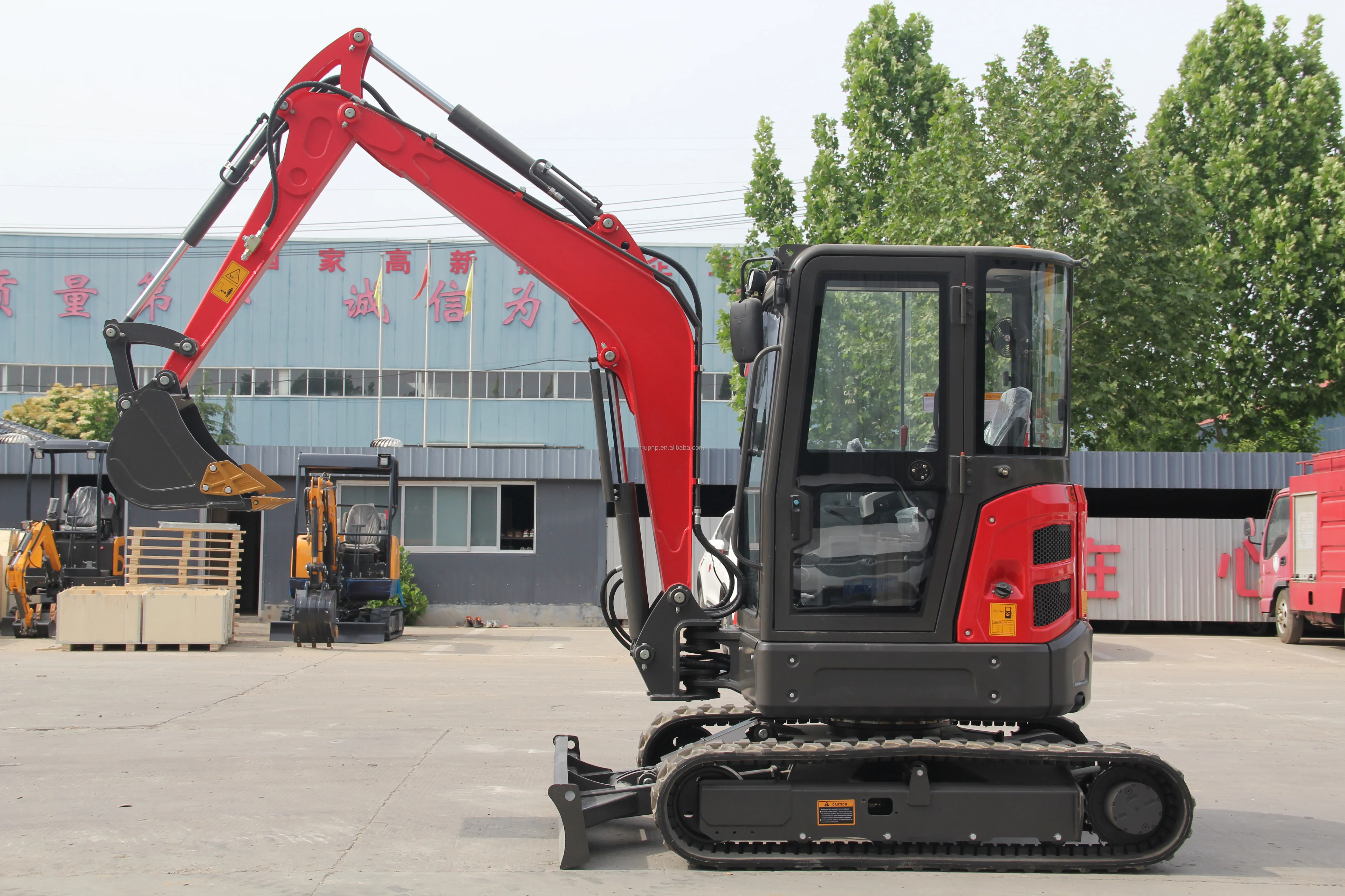 2024 Free Shipping Construction Machine Mini Excavator 3.5 Ton With ...