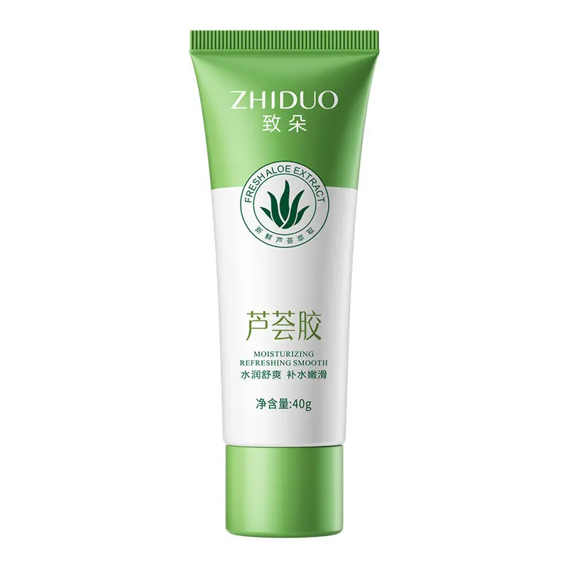 ZHIDUO Face Cream Aloe Vera Organic Organic Extract Aloe Vera Gel
