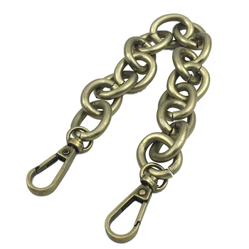Customizable Metal Shoulder Handbag Chain Replacement Strap with Handle Bracelet Bag Accessories Type Metal Chain Type Belt
