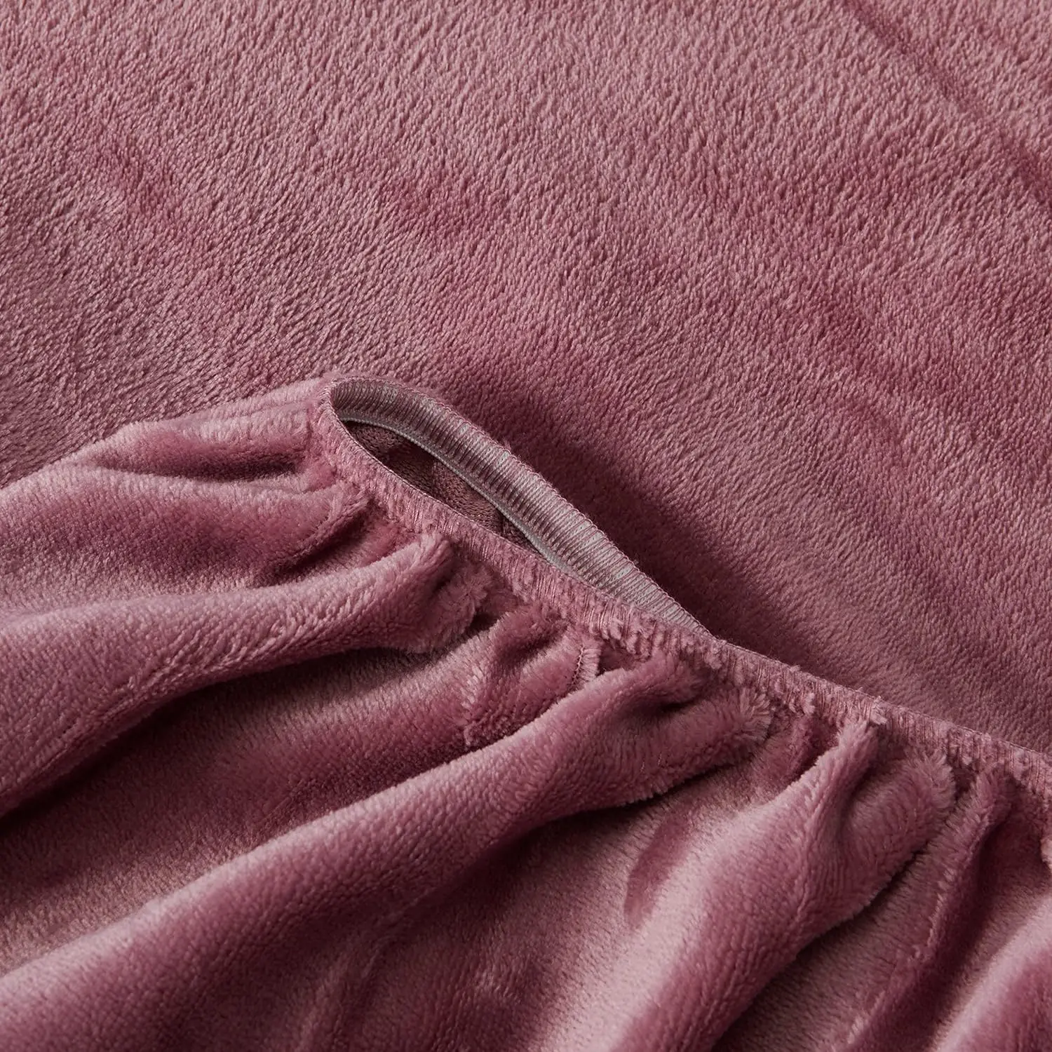 Extra Soft Micro Velvet Fleece Sheet Set Velvet Plush Cozy Warmth Bedding Set Solid Bed Set With Zipper