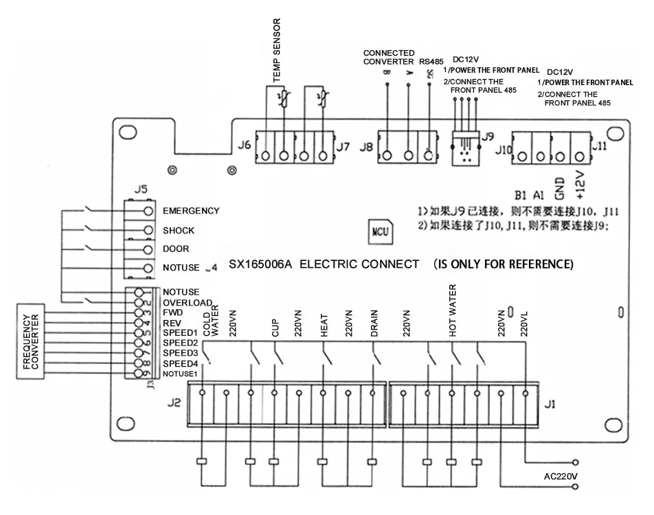KH166000A Washer Controller Main Panel - Automation Control for ...