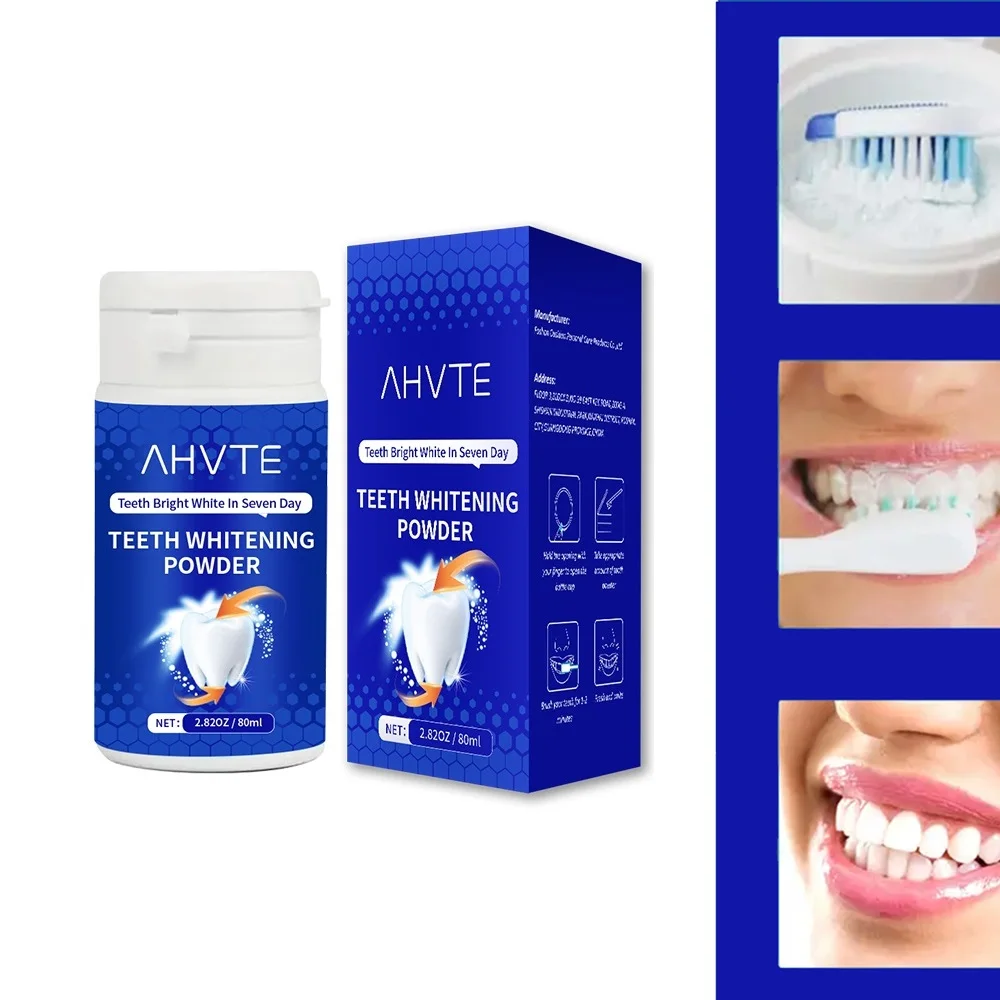 Factory Directly Sale Natural Ingredient Effective White for Oral Cleaning Teeth Whitening Powder