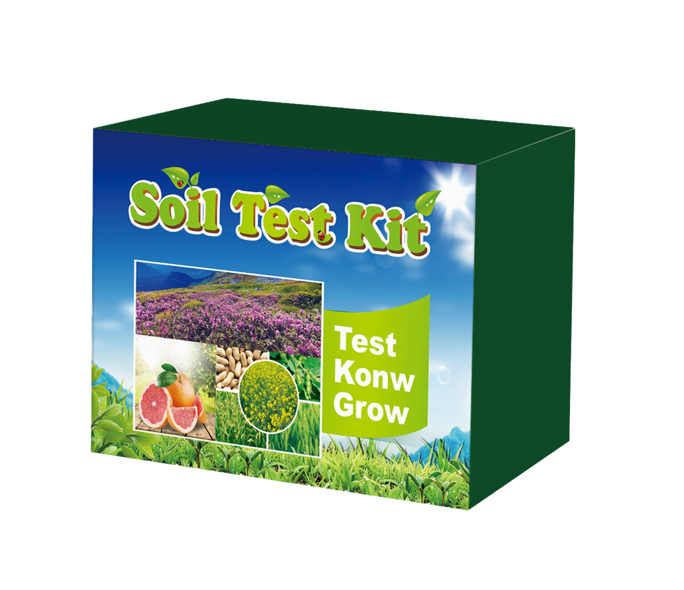 Soil Test Kit Ph Soil Test Agriculture Liquid Soil Nutrients Tester ...