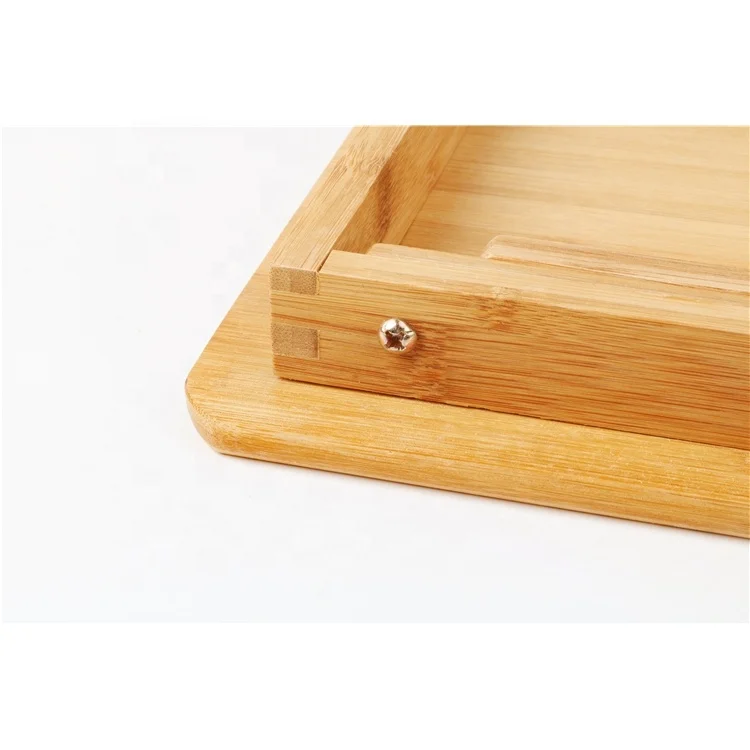 
 China hot sale bamboo laptop table foldable lap desk laptop cooling table  folding computer stand  