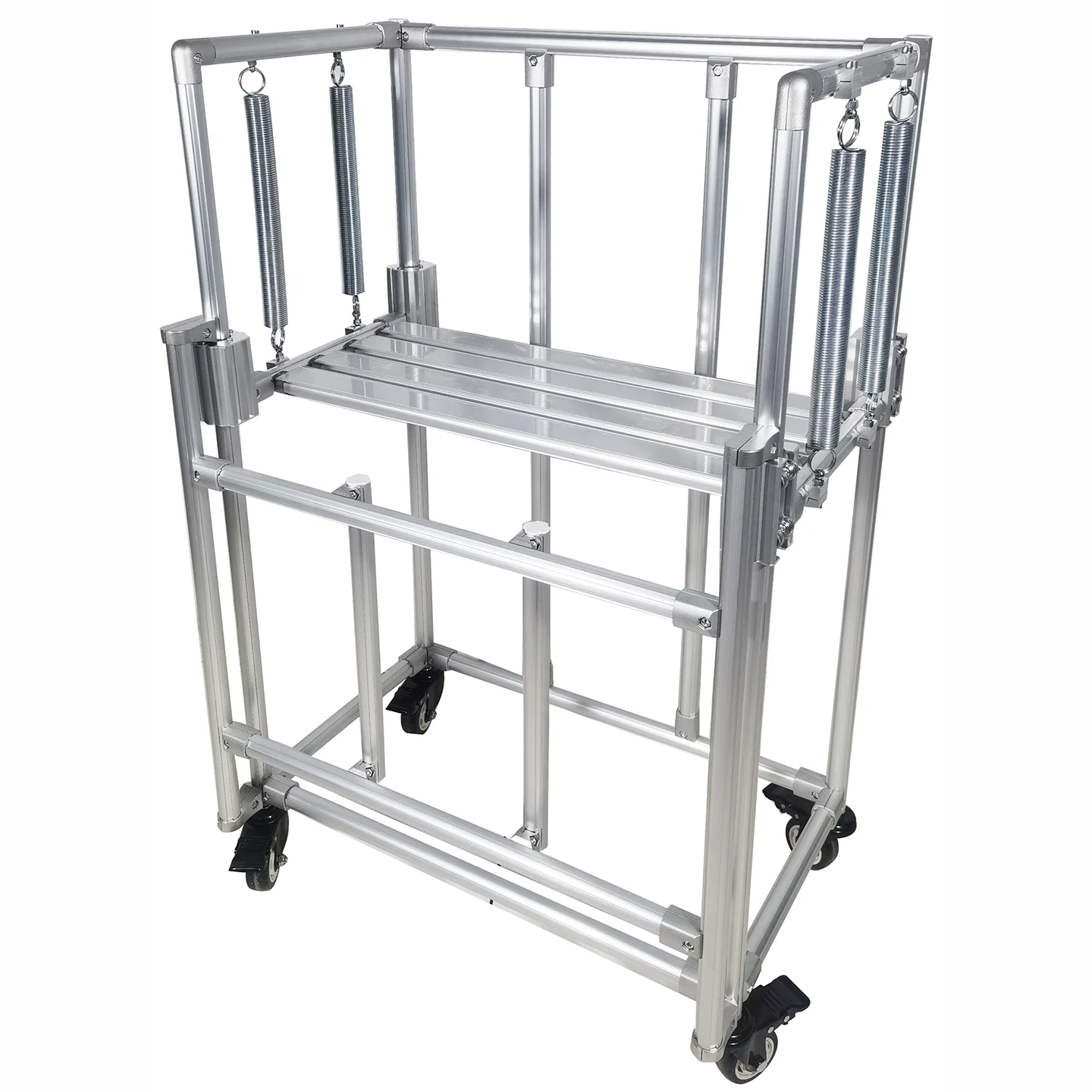 Automatic Lifting Spring Car LCIA Third Generation 6000 Series Aluminum Alloy Lean Tube Unpowered Low Cost Material Rack