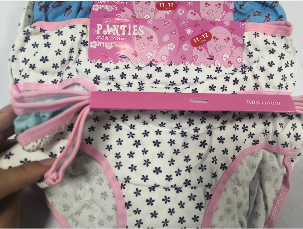 Лидер продаж, Модное детское нижнее белье по самой низкой цене от производителя, трусики для маленьких девочек (случайный выбор 12 шт.)