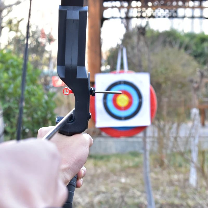 M99 Straight Drawn Bow With Red Dot Single Needle Aim Archery Game