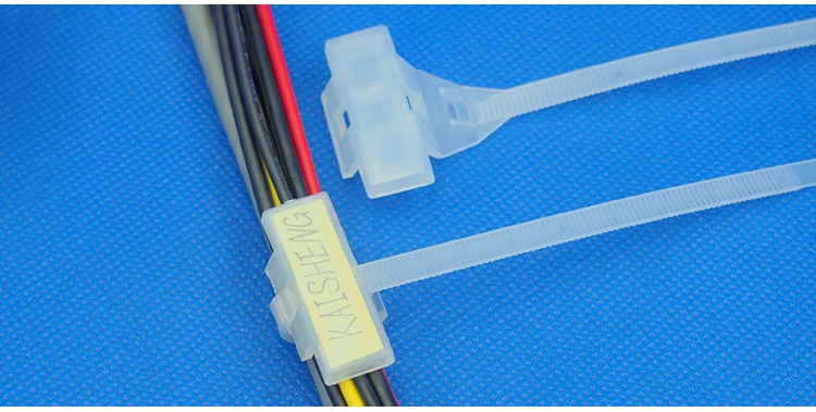 Fast Delivery Nylon Cable Tie with Marking  Easy Marker Plastic Cable Marker Printer