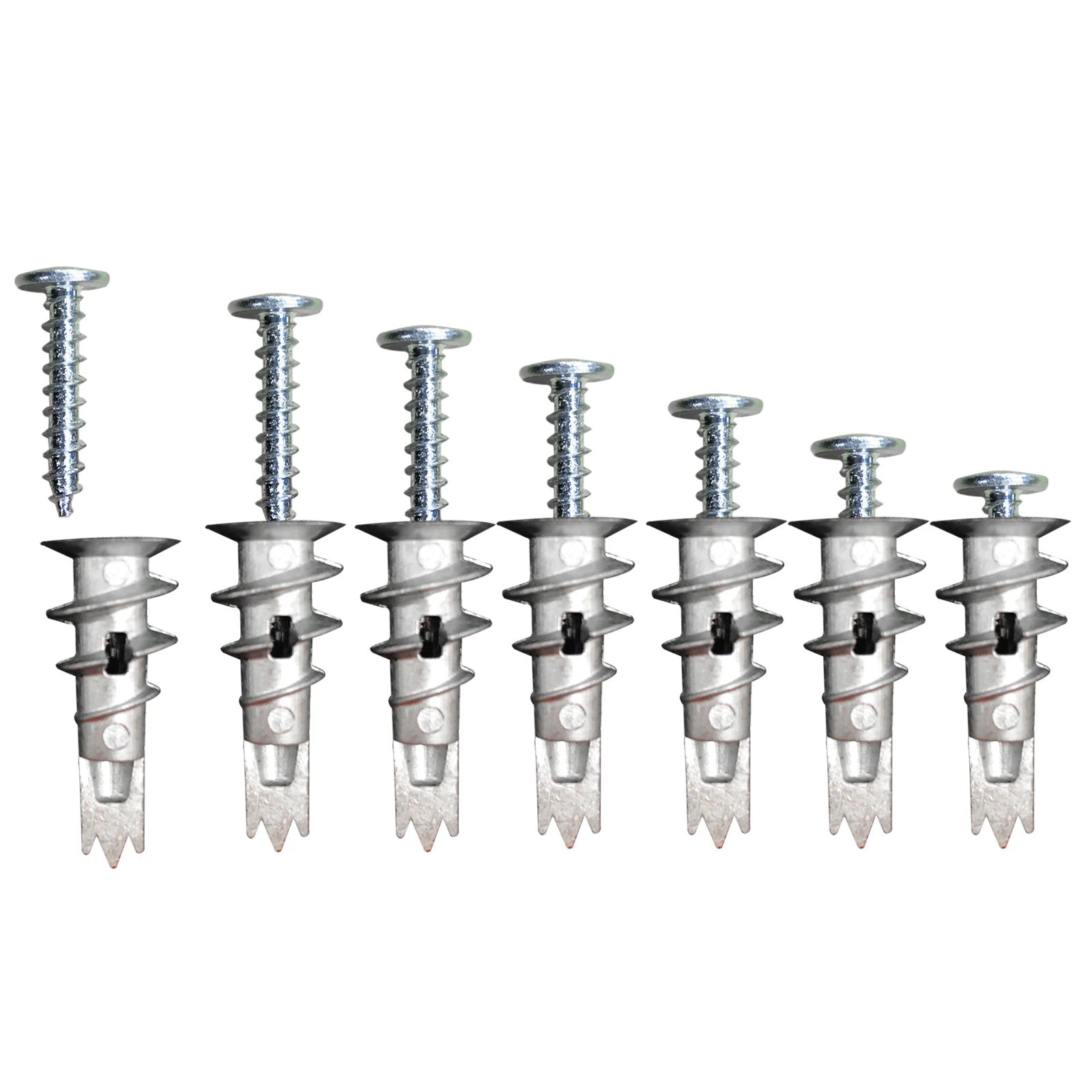 Premium Zinc Drywall Anchors And Screws Kit,Wall Anchor Drywall,50pcs