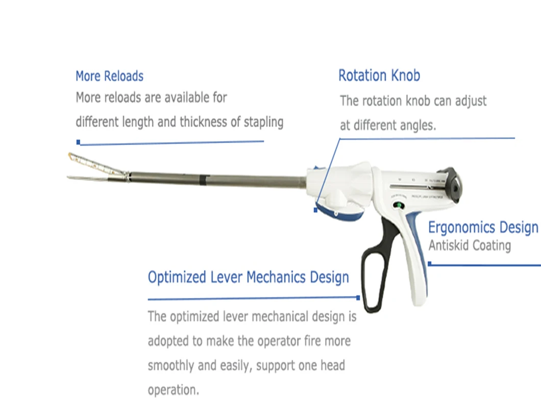 Surgical Stapler Disposable Laparoscopic Stapler With Ce/iso ...