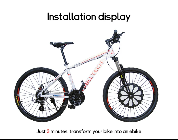 Europe Electric Bike Kit With Battery 36v 250w 350w 500w Electric