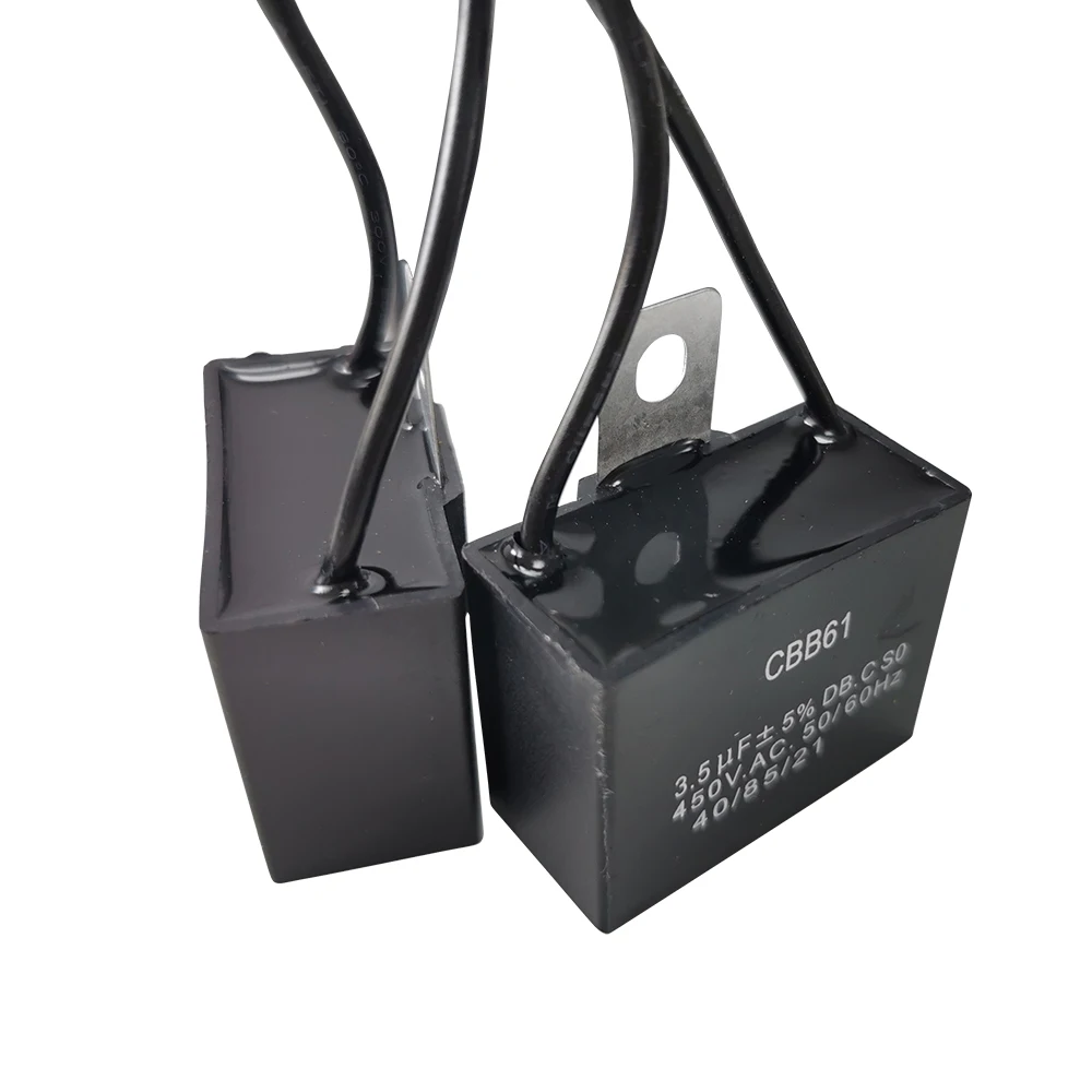 1.0/1.2/1.5/1.8/2.0/2.5/3.5/4.0 Uf Ac Capacitor For Exhaust Fan Motor Run Buy Ac Electric Fan