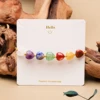 Bracciale cuore sette Chakra