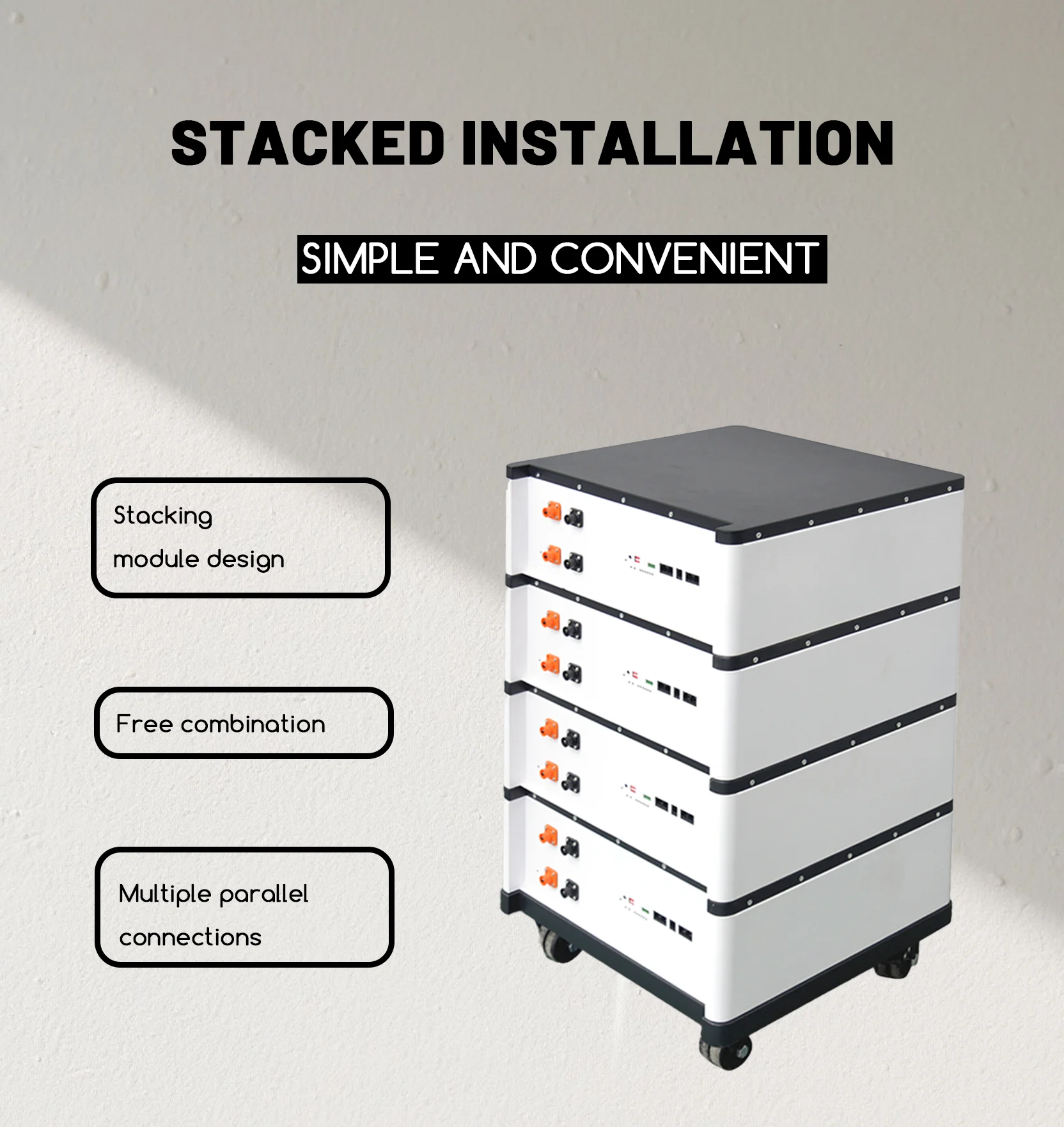 product senji home use cylindrical solar cell system inverter solar power with stackable lithium ion lifepo4 batteries home use-2