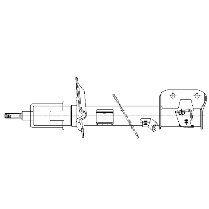 54651-2D100 Front Shock Absorber for Toyota YARIS NCP10