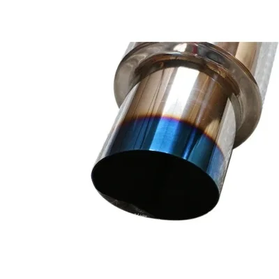 Автомобильный модифицированный выхлопной трубы из нержавеющей стали хвостовой барабан с прямой линией универсальный включая выхлопные глушитель