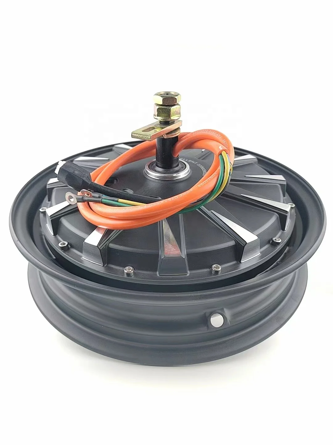 Высокое качество 12 дюймов 1200 Вт 60V-72V Барабанный тормоз ступицы электродвигатель электрический скутер