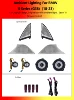 BMW 5 Series (G38) Set of 8