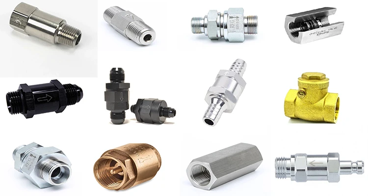 One Way Flow Control Valve Hydraulic EO24 RHD Type Check Valve
