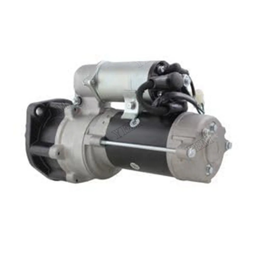 24V 11T Starter Motor Assembly 60081-33190 for Komatsu Engine 4D95S 6D95L Forklift FD20 FD23 FD25 FD28 FD30 Wheel Loader SD23