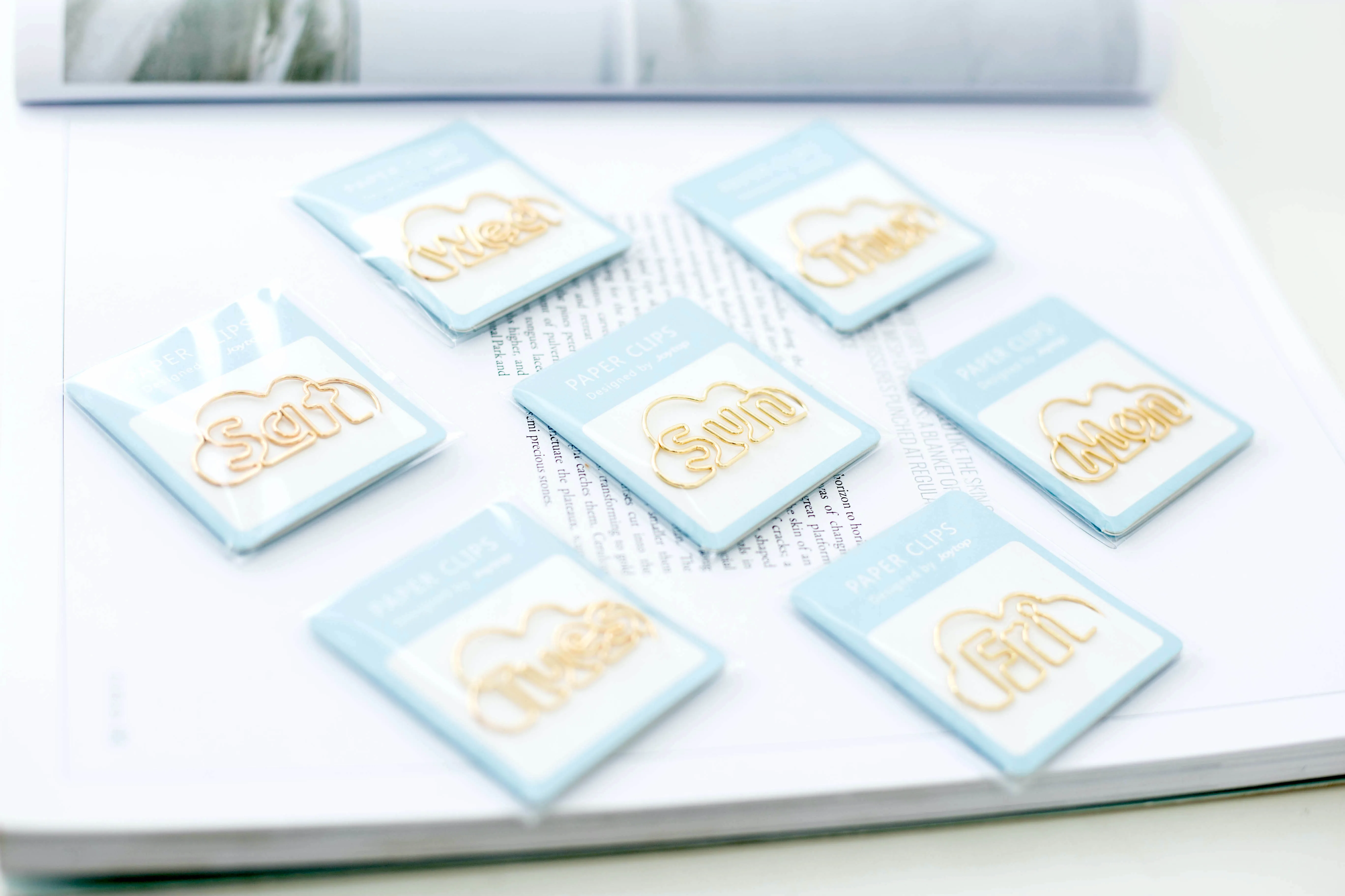 Joytop 7298 Office Custom Gold Shaped Metal Planner Week Month Paper Clips Buy Month Paper