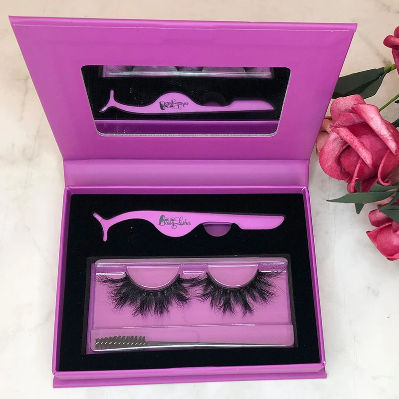 Eyelash Vendor Customized Boxes Creative Eyelash Case Real Mink Eyelash
