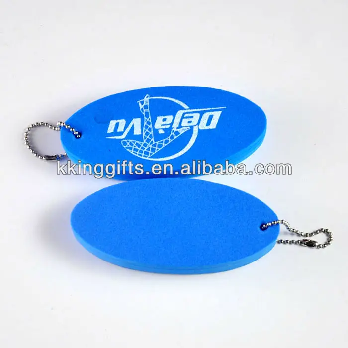 Custom Fashion Floating EVA Foam Keychain Sports Meet Gifts for Hotel Promotions with Custom Logo