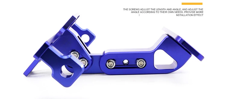 Электрический мотоцикл MSX Регулируемая рамка номерного знака со светом CNC алюминиевый сплав общий