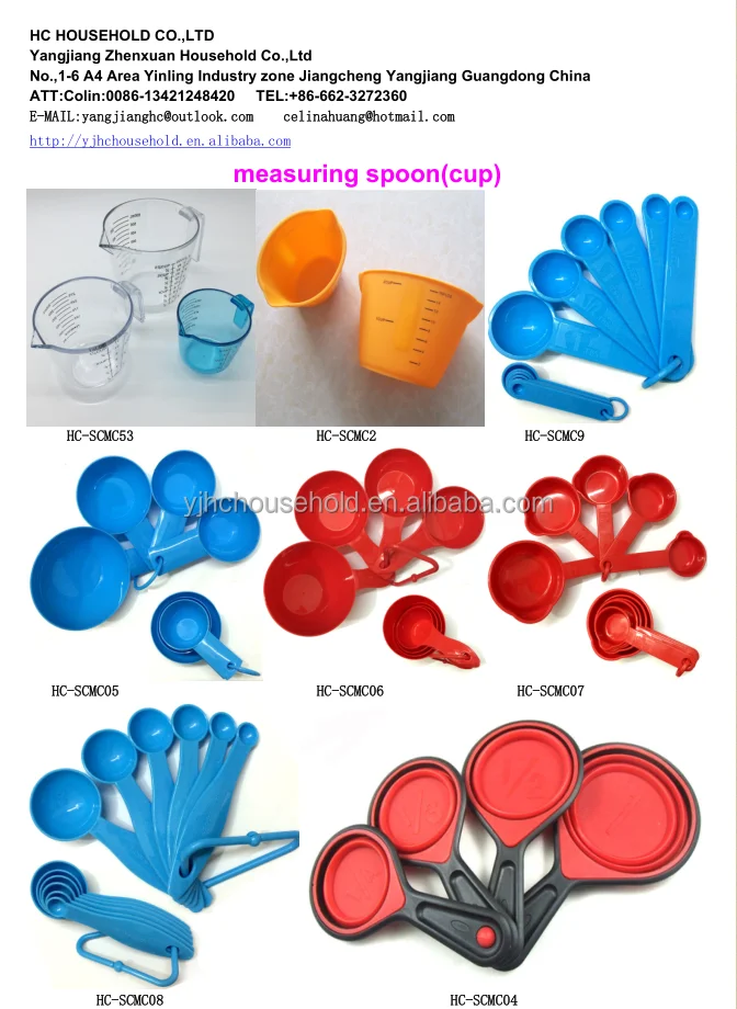 Measuring Cups Set Advanced Plating Process 4pcs Stackable Metal