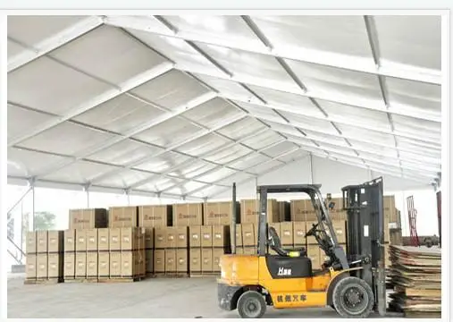Big Temporary Tents Warehouse Canopy With ABS Wall for Warehouse Tent Storage Tent Sale in Miami