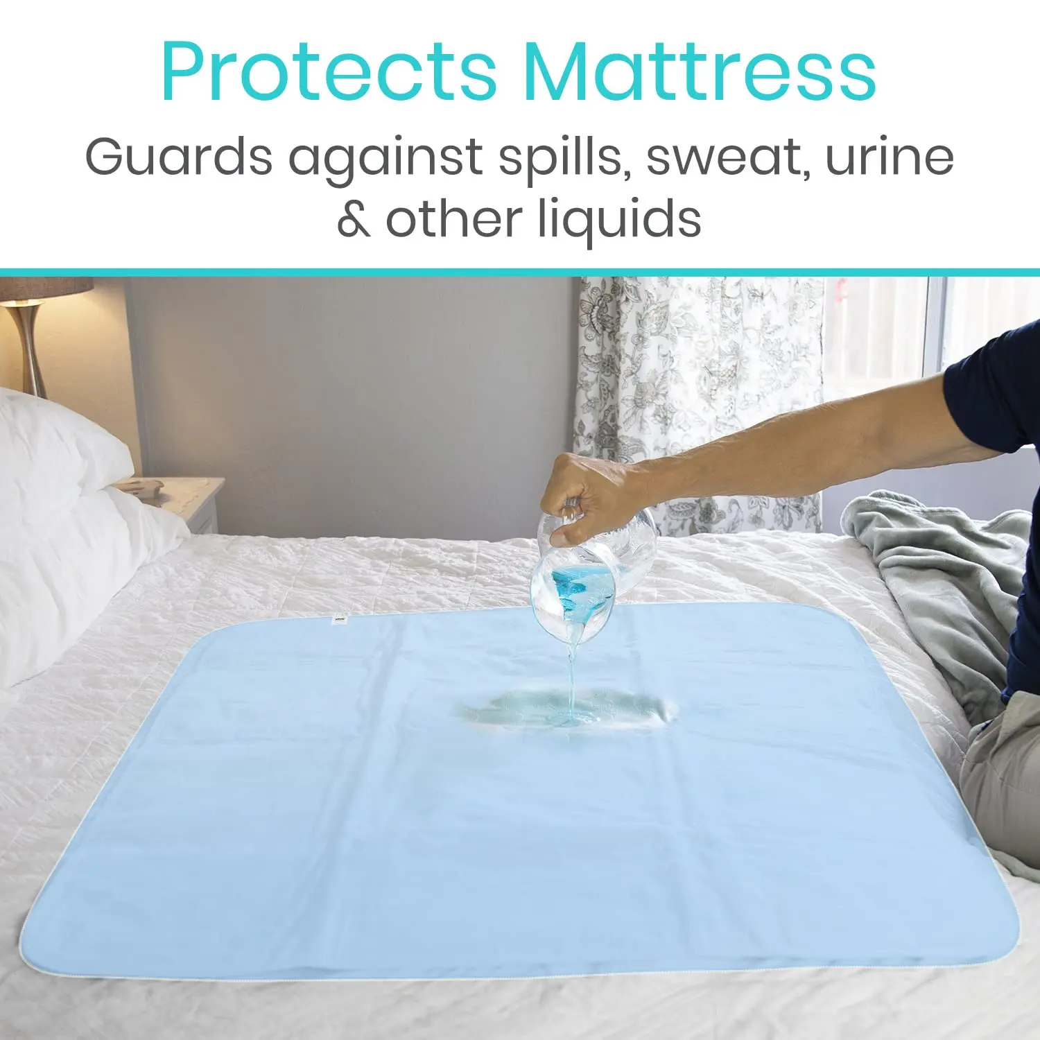 Absorbent Waterproof Bed Mat