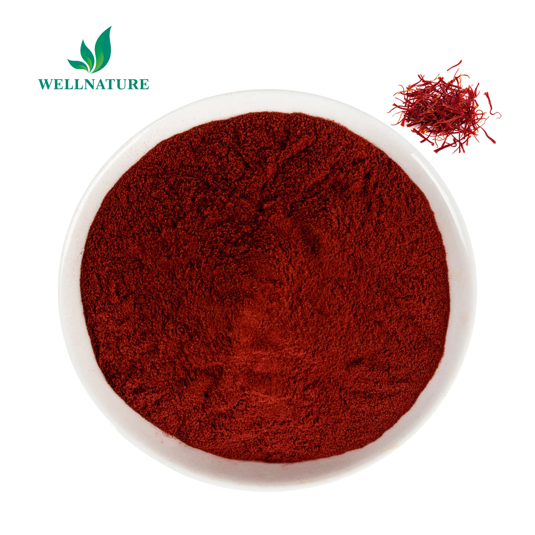 Top Grade Natural Saffron Crocus Sativus Extract Powder 10:1 20:1 Saffron Flower Extract